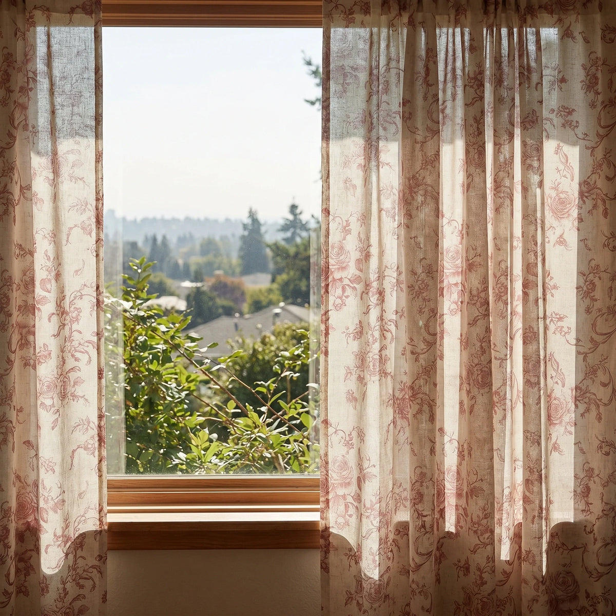 DWCN Antheia Millefiori Patterned Linen Curtains