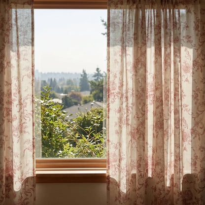 DWCN Antheia Millefiori Patterned Linen Curtains