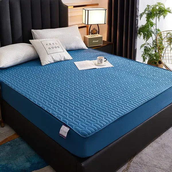 Safe Waterproof Mattress Children Protector-Blue-Linas