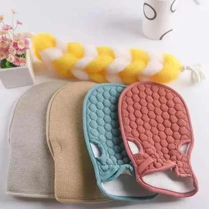 Shower Exfoliating Bath Gloves-Linas