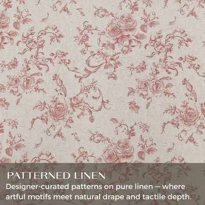 DWCN Antheia Millefiori Patterned Linen Curtains